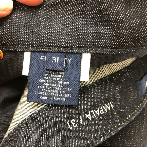 Fidelity dark wash Impala Town Rise Jeans 31” - Picture 9 of 9